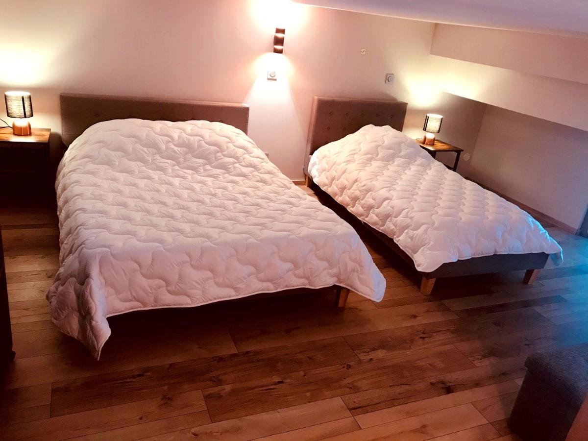 Appartement duplex neuf au centre, lits faits à l'arrivée Lanslebourg-Mont-Cenis Esterno foto